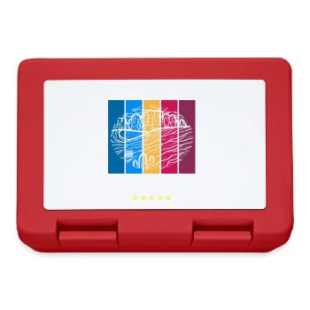 Geocaching Geocacher Dicton - Boîte à goûter - rouge - Devant