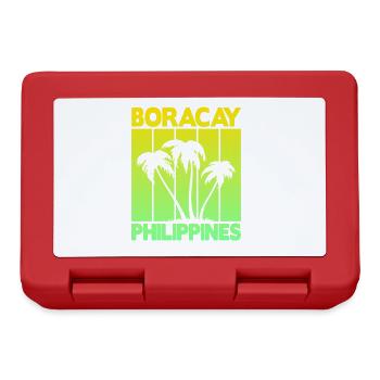 Boracay Philippines - Lunchbox - red - Front