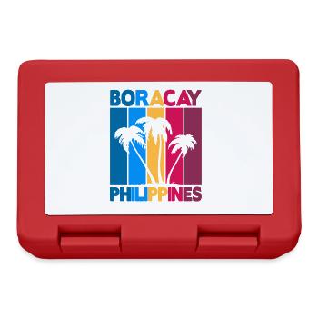 Boracay Philippines - Lunchbox - red - Front