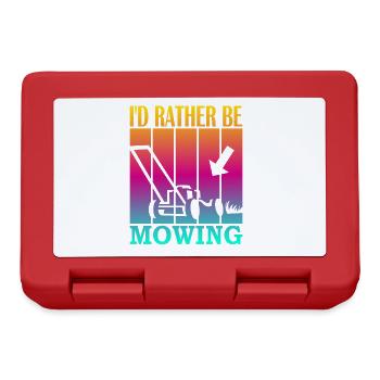 I'd rather be mowing - Brotdose - Rot - Vorne