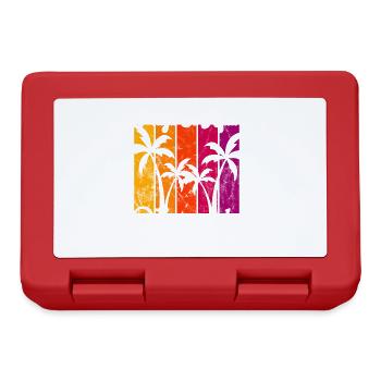 Playa El Aqua Venezuela - Lunchbox - red - Front
