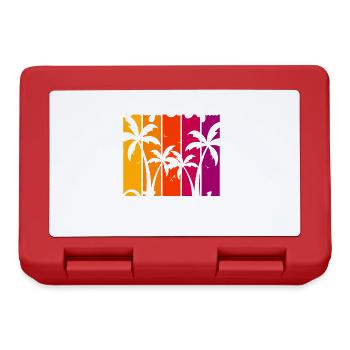 Playa El Aqua Venezuela - Lunchbox - red - Front