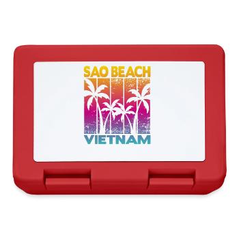 Sao Beach Vietnam - Brotdose - Rot - Vorne