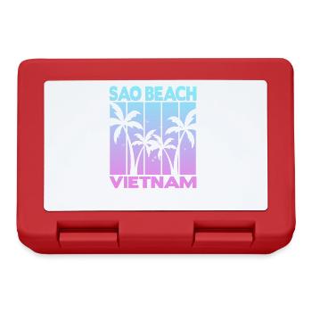Sao Beach Vietnam - Brotdose - Rot - Vorne