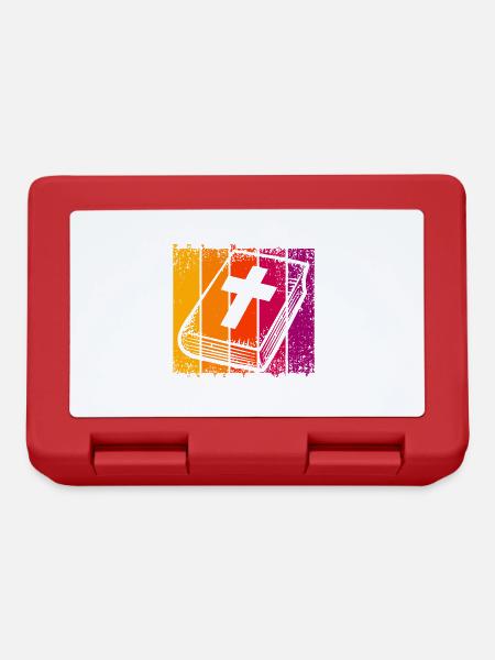 The Bible Is My Therapy - Lunchbox - red
