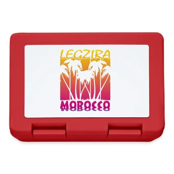 Legzira Morocco - Brotdose - Rot - Vorne