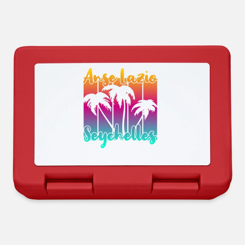Anse Lazio Seychelles - Brotdose - Rot