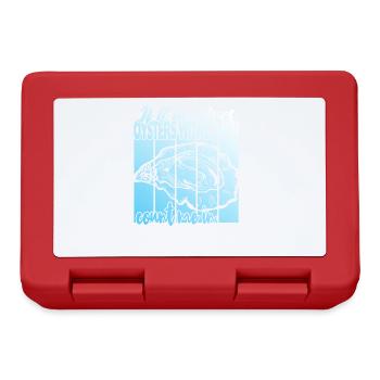 Oysters with lemon - Lunchbox - red - Front