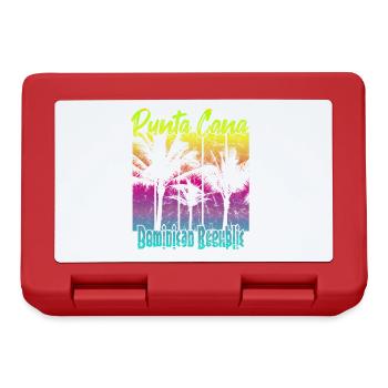 Punta Cana Dominican Republic - Lunchbox - red - Front