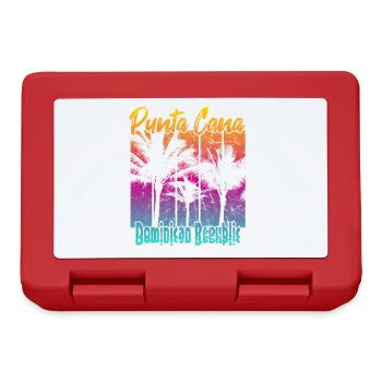 Punta Cana Dominican Republic - Lunchbox - red - Front