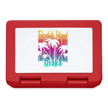 Tokashiki Island Osaka - Lunchbox - red - Front