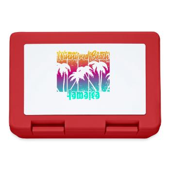 Winnifred Beach Jamaica - Brotdose - Rot - Vorne