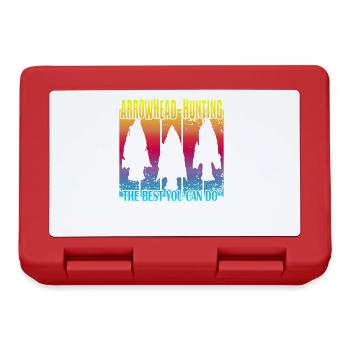 Arrowhead Hunting - Lunchbox - red - Front