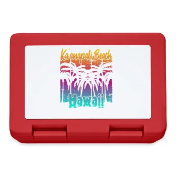 Plage de Ka’anapali Hawaï - Boîte à goûter - rouge - Devant