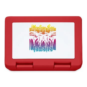 Montego Bay Jamaïque - Boîte à goûter - rouge - Devant
