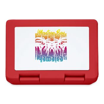 Montego Bay Jamaïque - Boîte à goûter - rouge - Devant