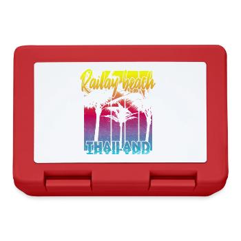 Railay Beach Thailand - Lunchbox - red - Front