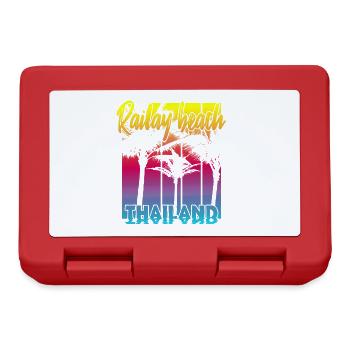 Railay Beach Thailand - Lunchbox - red - Front