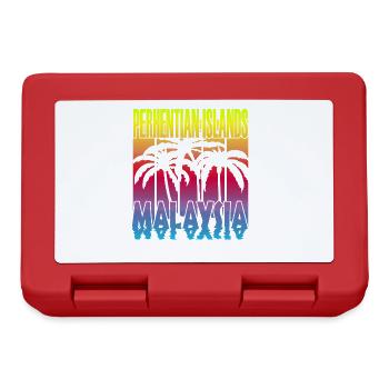 PERHENTIAN ISLANDS MALAYSIA - Lunchbox - red - Front