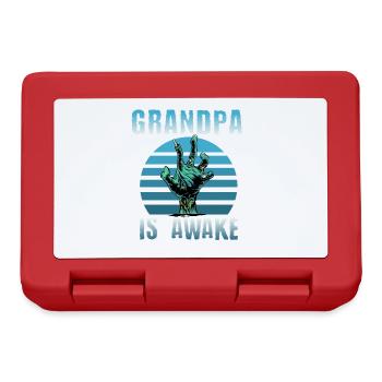 Halloween Grandpa - Lunchbox - red - Front