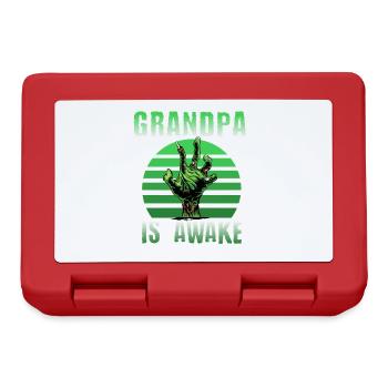 Halloween Grandpa - Lunchbox - red - Front