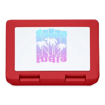 Jammu India Sunset - Lunchbox - red - Front