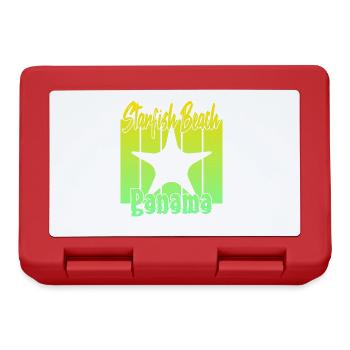 Starfish Beach Panama - Brotdose - Rot - Vorne