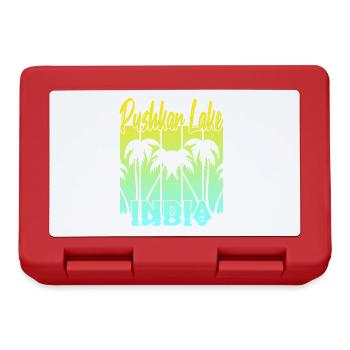 Pushkar Lake India Sunset - Lunchbox - red - Front