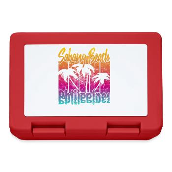 Vintage Sabang Beach Philippines - Brotdose - Rot - Vorne