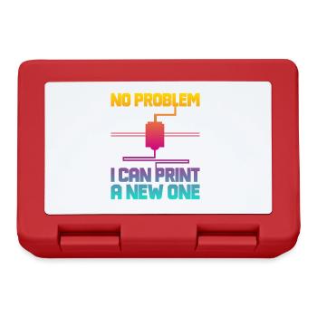 3D Printer 3D Printing - Lunchbox - red - Front