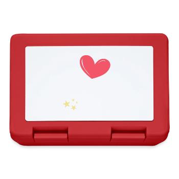 I love Korean boys - Lunchbox - red - Front