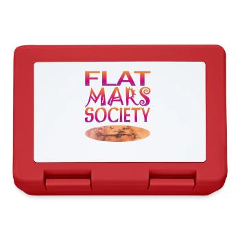 Société Flat Mars - Boîte à goûter - rouge - Devant