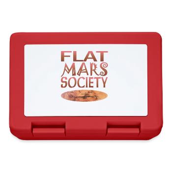 Société Flat Mars - Boîte à goûter - rouge - Devant