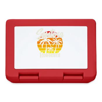Sentosa Singapore - Lunchbox - red - Front