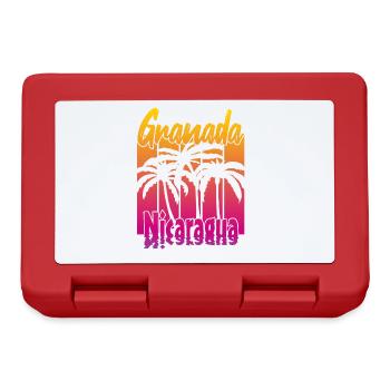 Grenade Nicaragua - Boîte à goûter - rouge - Devant