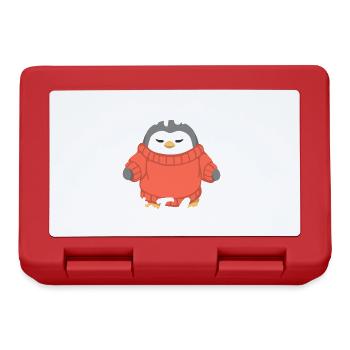 Even For Me It's to cold - Lunchbox - red - Front