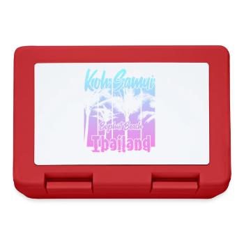 Koh Samui Thailand Bophut Beach - Lunchbox - red - Front