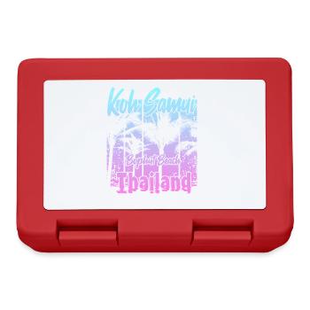 Koh Samui Thailand Bophut Beach - Lunchbox - red - Front
