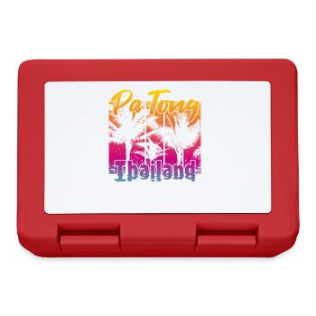 Patong Thailand - Lunchbox - red - Front