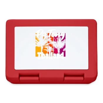 Patong Thailand - Lunchbox - red - Front