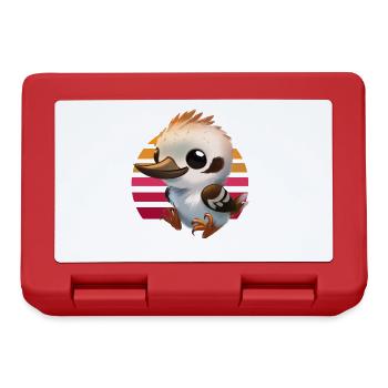 Bébé Kookaburra - Boîte à goûter - rouge - Devant