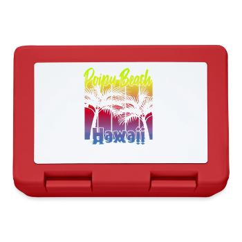 Poipu Beach Hawaii - Brotdose - Rot - Vorne