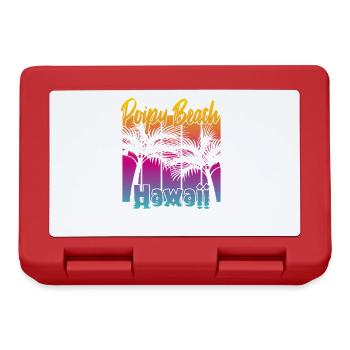 Poipu Beach Hawaii - Brotdose - Rot - Vorne