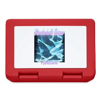 Mendenhall Glacier Alaska - Brotdose - Rot - Vorne