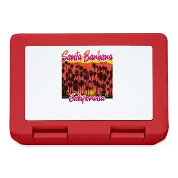 Santa Barbara California - Brotdose - Rot - Vorne