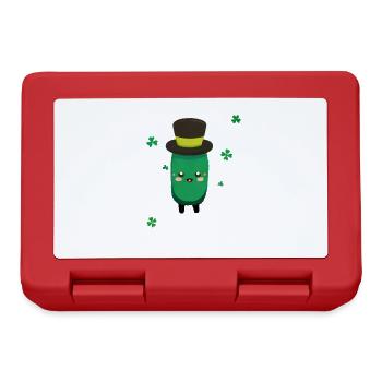 saint patrick's day - Cucumber - Lunchbox - red - Front