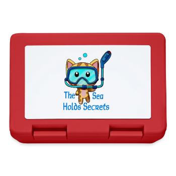 The Sea Holds Secrets - Lunchbox - red - Front