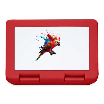 Parrot - Color explosion - Lunchbox - red - Front