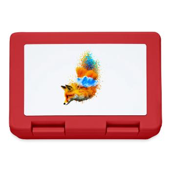 Wild Creativity Fox - Lunchbox - red - Front