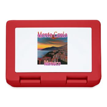 Monte Carlo Sunset - Lunchbox - red - Front